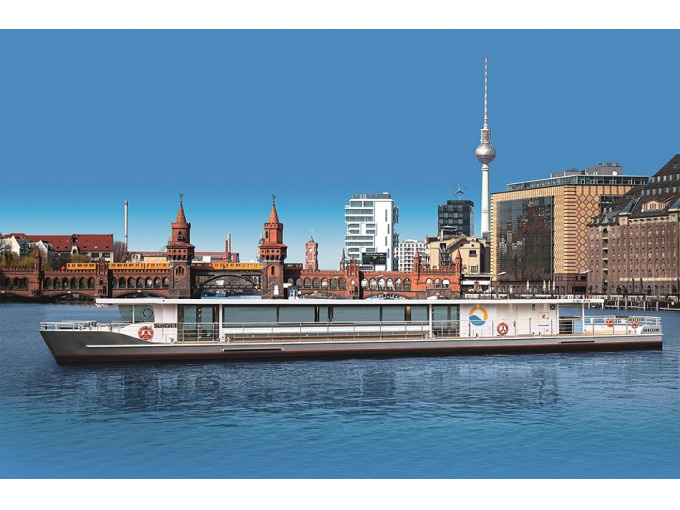 Berliner Highlight Tour mit Solarschiff | Abfahrt Märkisches Ufer 