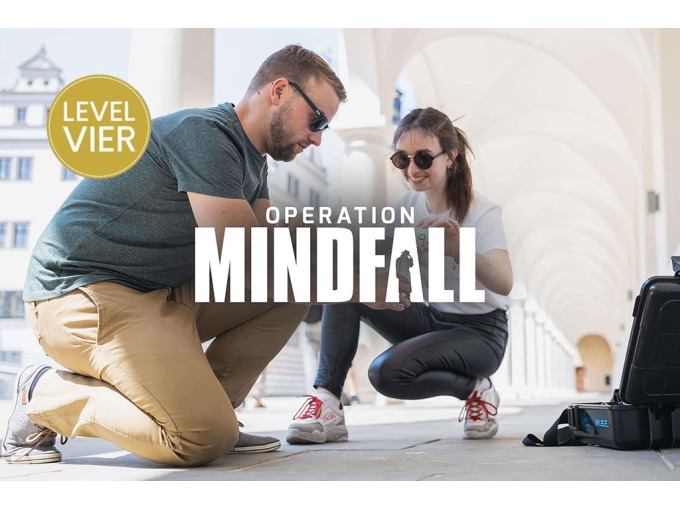 ESCAPE GAME OUTDOOR -  OPERATION MINDFALL (4/5)  - 120 Min.   - Wochenend-Preise (Sonntag bis Freitag)