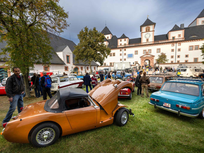 Schloss Augustusburg: 33. Oldtimer Herbsttreffen 