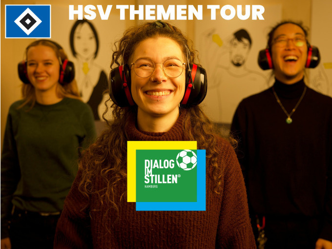 Fußball Dialog im Stillen - HSV Thementour