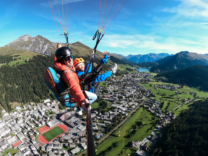 Panoramaflug in Davos (Fotos&Video inklusive)