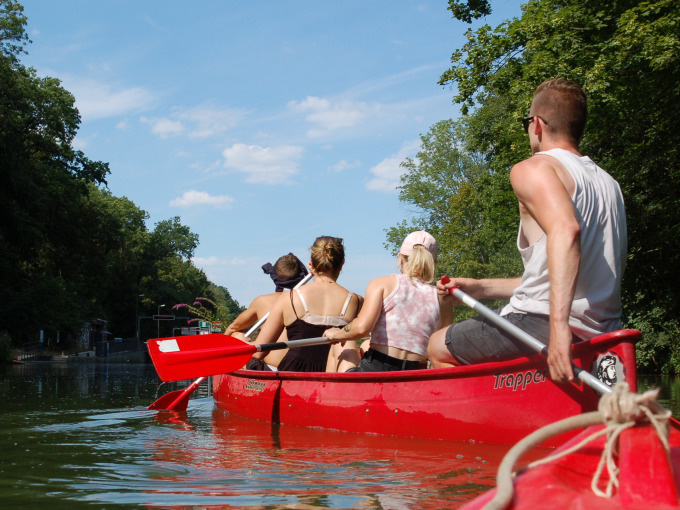 4er Canadier ausleihen - 3 Stunden  15 Min.  