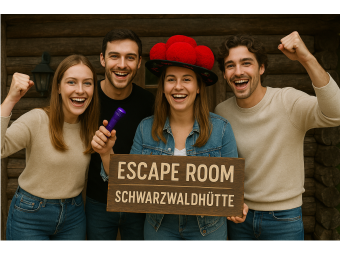 Die verlassene Schwarzwald Hütte - der kreative Escape Room in Baden-Baden  