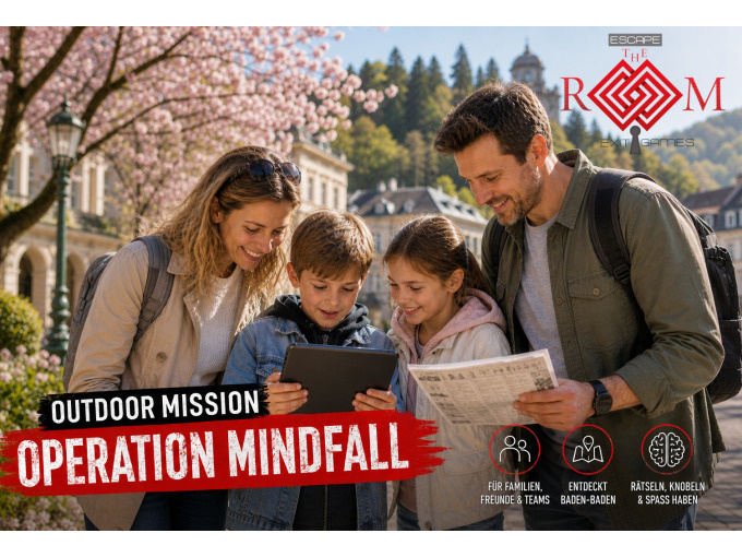 Operation Mindfall - die Agenten Outdoor Mission durch Baden-Baden   