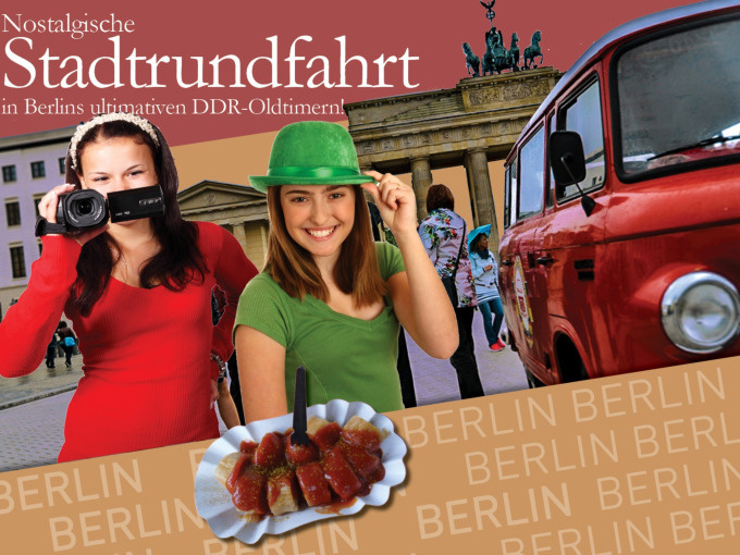 Stadtrundfahrt "Ost-Berlin Spezial" inkl. Currywurst-Imbiss bei "Ziervogel´s Kult-Curry", dem Enkel von Konnopke im Prenzlauer Berg