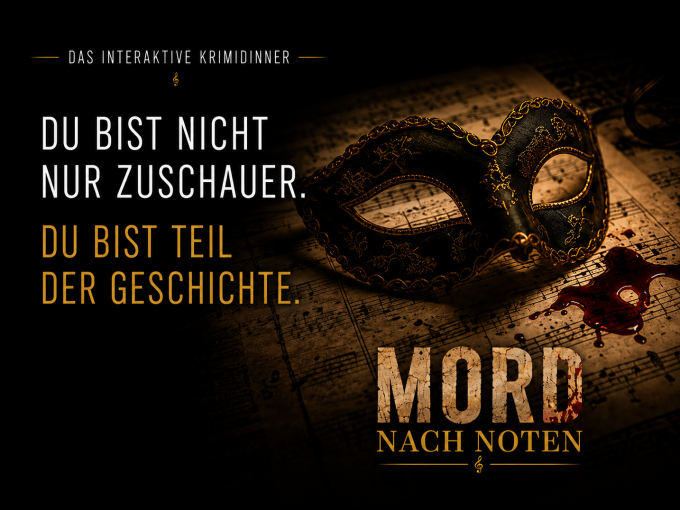 Mord nach Noten interaktives Krimidinner Köln