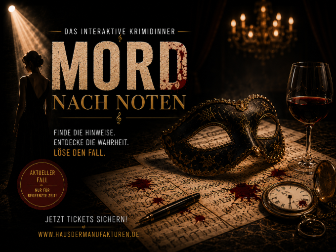 Das interaktive Krimidinner: mit Buffet - Normalpreis