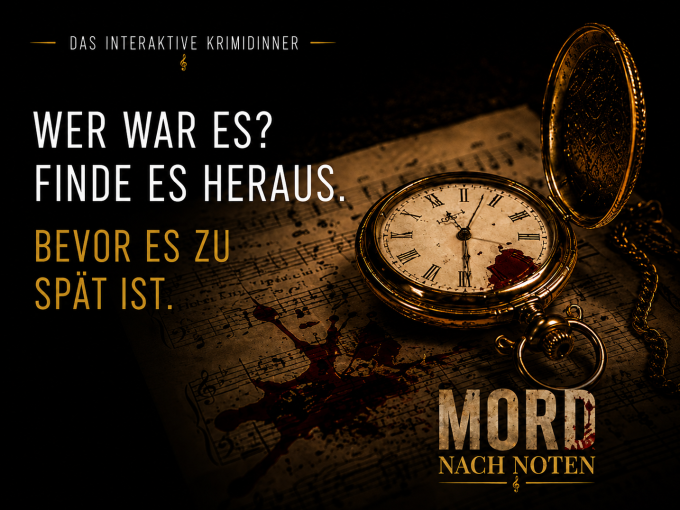 Interaktives Krimidinner Mord nach Noten