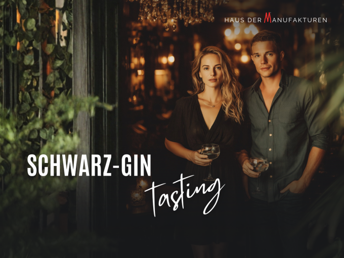 HDM Köln - Schwarz-Gin Tasting mit Geheimstation - Haus der Manufakturen Köln