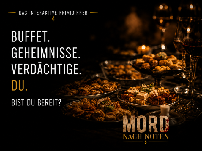 Krimidinner mit italienischem Buffet Köln