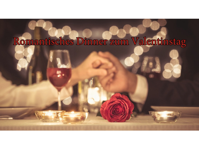 Romantisches Valentinstags-Dinner im Gutshaus Balthasar Ress