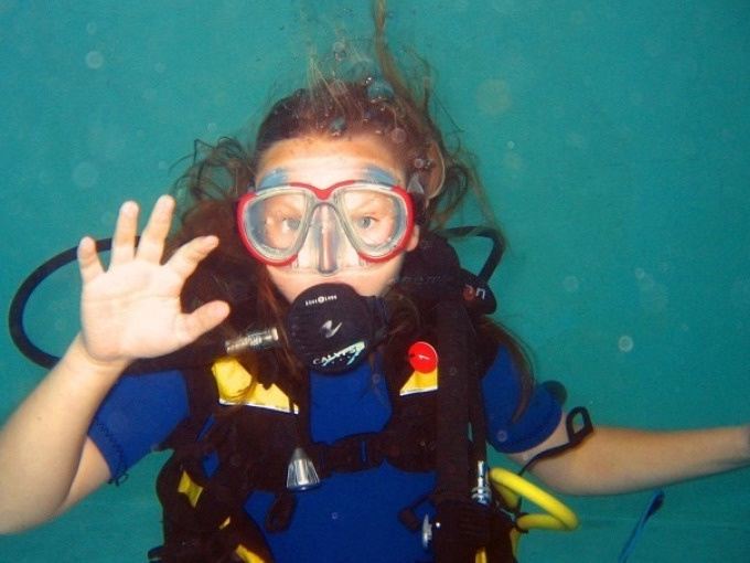 Schnuppertauchen im Pool (P)