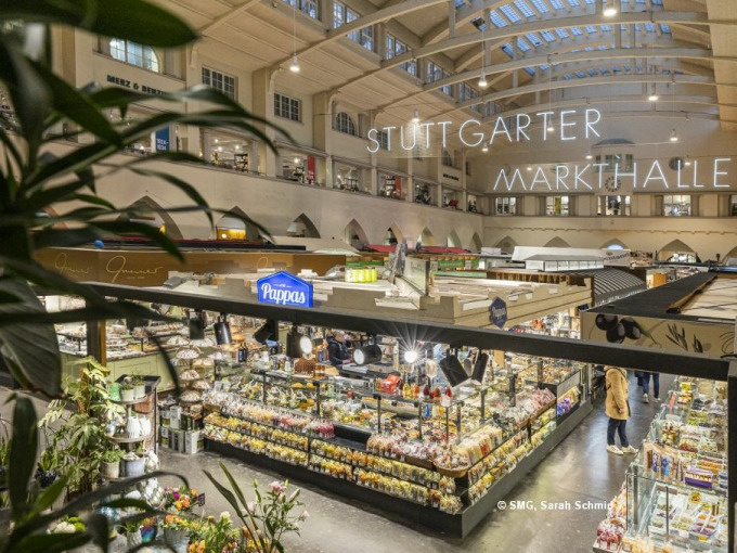 Schlemmerparadies Stuttgarter Markthalle