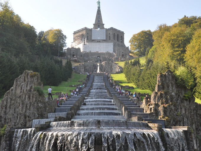 Unesco Welterbe - Das Schauspiel der Wasserspiele im Bergpark