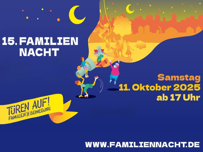 Familiennacht: Die Nacht gehört uns!