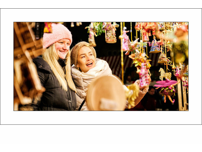 Den Christkindlesmarkt mit allen Sinnen genießen