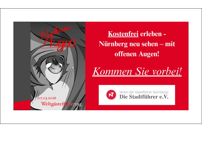 Weltgästeführertag 2026 - Samstag, 7. März 2026