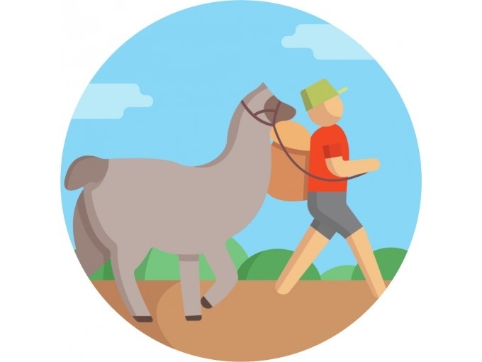 Lamawanderung - Wochentags