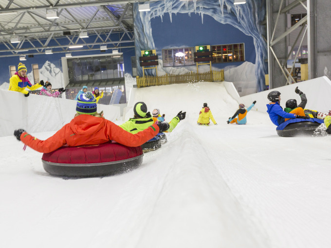 SnowWorld Neuss - 1 Std. Rodelticket - Rodeln Sommer