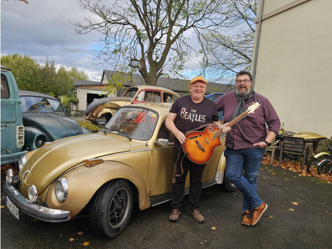 03.07.2026 / Thomas Küster und Michael Suermann - Lesung & Live Musik: In 20 Kilo nach Rom
