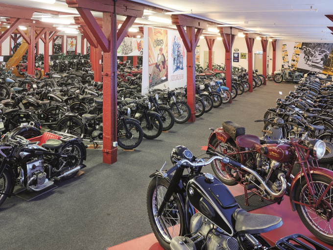 Eintritt Sammlung Motorrad