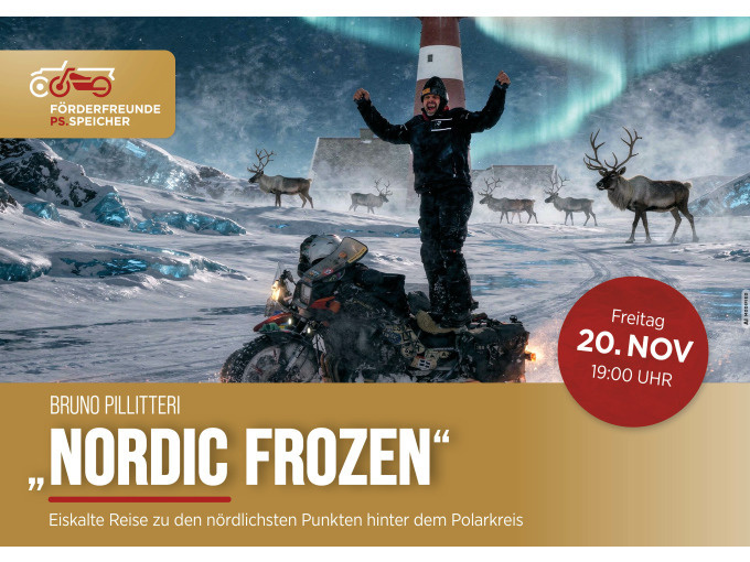 20.11.2026 / Bruno Pillitteri: Nordic Frozen - Eiskalte Reise zu den nördlichsten Punkten hinter dem Polarkreis