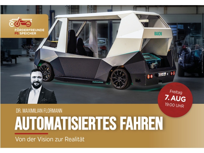 07.08.2026 / Dr. Maximilian Flormann – Automatisiertes Fahren – Von der Vision zur Realität