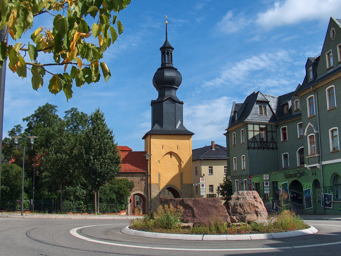 Oberes Tor mit Erlebnisausstellung