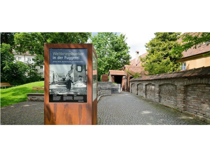 Zerstörung und Wiederaufbau in der Fuggerei