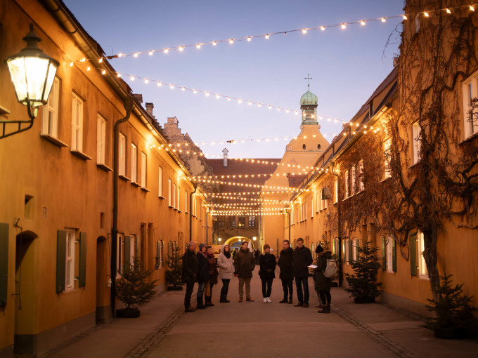 Weihnachtstraditionen in der Fuggerei